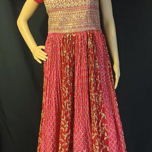 Hot Pink Gharara/Anarkali Suit